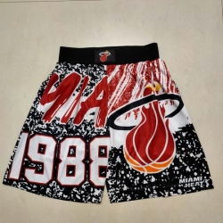 Men's Miami Heat Shorts Men's Miami Heat Shorts