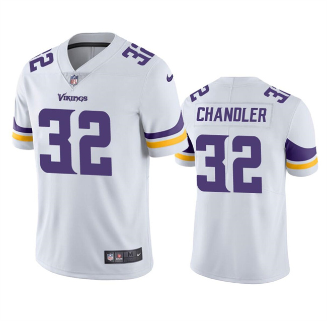 Men's Minnesota Vikings #32 Ty Chandler White 2023 F.U.S.E. Vapor Untouchable Limited Stitched Jersey Men's Minnesota Vikings #32 Ty Chandler White 2023 F.U.S.E. Vapor Untouchable Limited Stitched Jersey