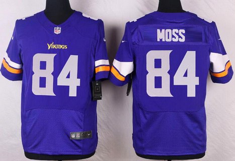 Men's Minnesota Vikings #84 Randy Moss Purple Team Color NFL Nike Elite Jersey Men's Minnesota Vikings #84 Randy Moss Purple Team Color NFL Nike Elite Jersey