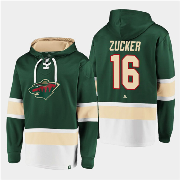 Men's Minnesota Wild #16 Rem Pitlick Green All Stitched Sweatshirt Hoodie Men's Minnesota Wild #16 Rem Pitlick Green All Stitched Sweatshirt Hoodie
