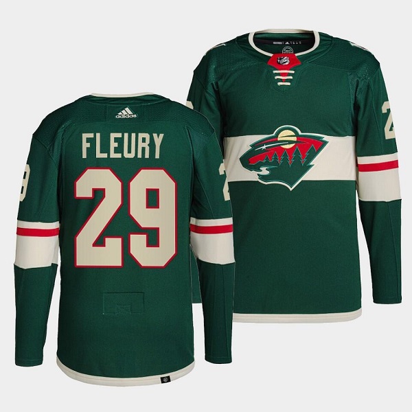 Men's Minnesota Wild #29 Marc-Andre Fleury Stitched Jersey Men's Minnesota Wild #29 Marc-Andre Fleury Stitched Jersey