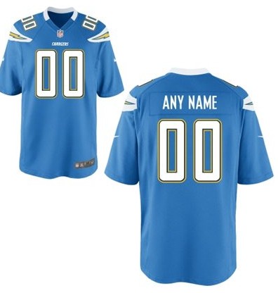Men's NEW San Diego Chargers Customized Game Alternate Jerseys Men's NEW San Diego Chargers Customized Game Alternate Jerseys