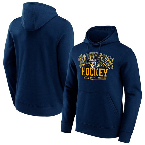 Men's Nashville Predators Navy Hometown Graphic Hoodie Men's Nashville Predators Navy Hometown Graphic Hoodie