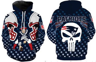 Men's New England Patriots Pullover Hoodie