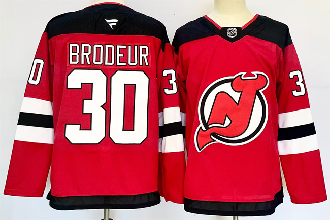 Men's New Jersey Devils #30 Martin Brodeur Red 2024-25 Home Stitched Hockey Jersey Men's New Jersey Devils #30 Martin Brodeur Red 2024-25 Home Stitched Hockey Jersey