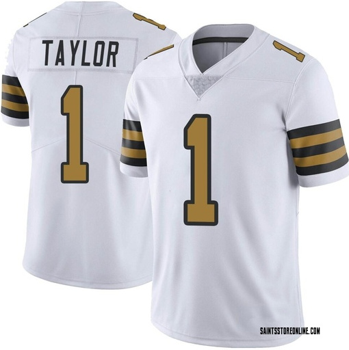 Men's New Orleans Saints #1 Alontae Taylor Color Rush Jersey Men's New Orleans Saints #1 Alontae Taylor Color Rush Jersey
