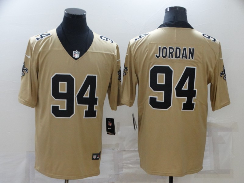 Men's New Orleans Saints #94 Cameron Jordan Gold 2019 Inverted Legend Stitched NFL Nike Limited Jersey Men's New Orleans Saints #94 Cameron Jordan Gold 2019 Inverted Legend Stitched NFL Nike Limited Jersey