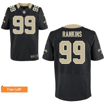 Men's New Orleans Saints #99 Sheldon Rankins Nike Black Elite 2016 Draft Pick Jersey Men's New Orleans Saints #99 Sheldon Rankins Nike Black Elite 2016 Draft Pick Jersey