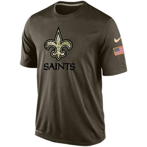 Men's New Orleans Saints Salute To Service Nike Dri-FIT T-Shirt Men's New Orleans Saints Salute To Service Nike Dri-FIT T-Shirt