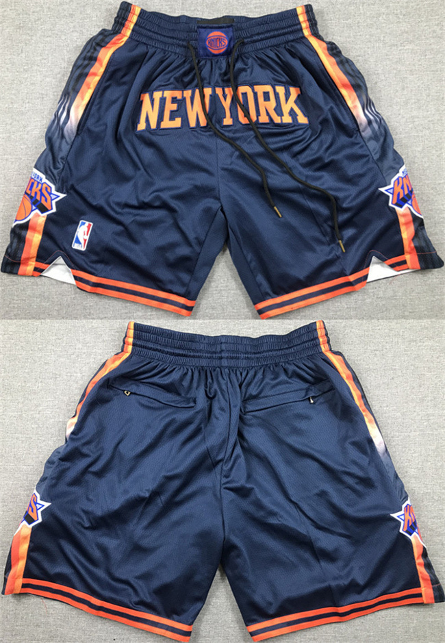 Men's New Yok Knicks Navy Shorts (Run Small) Men's New Yok Knicks Navy Shorts (Run Small)