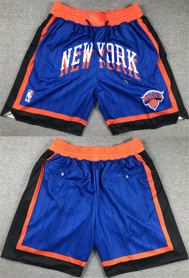 Men's New Yok Knicks Royal City Edition Shorts (Run Small) Men's New Yok Knicks Royal City Edition Shorts (Run Small)