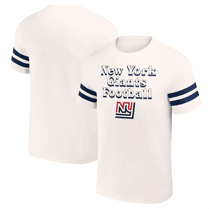 Men's New York Giants Cream X Darius Rucker Collection Vintage T-Shirt Men's New York Giants Cream X Darius Rucker Collection Vintage T-Shirt