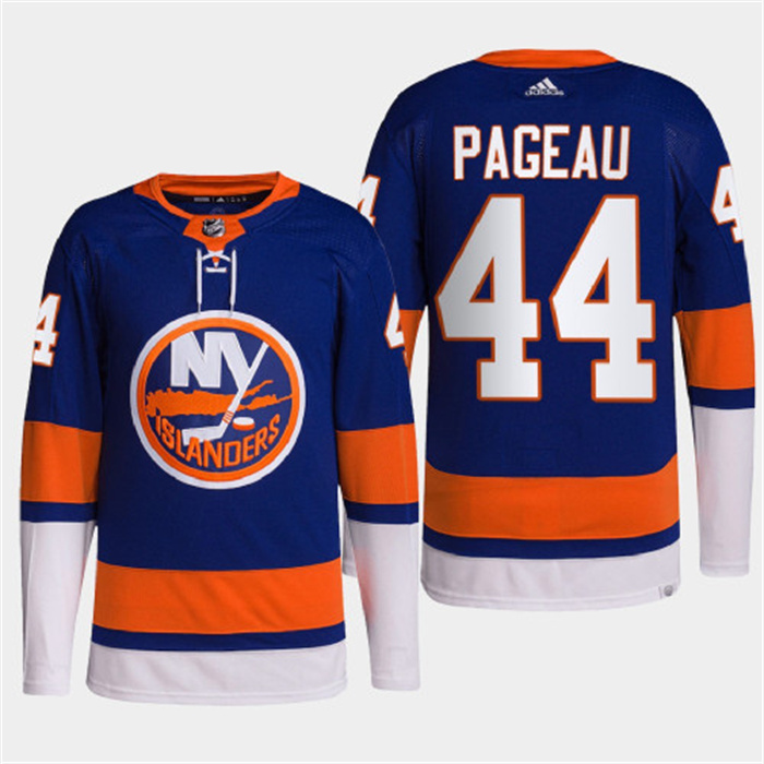 Men's New York Islanders #44 Jean-Gabriel Pageau Royal Stitched Jersey Men's New York Islanders #44 Jean-Gabriel Pageau Royal Stitched Jersey