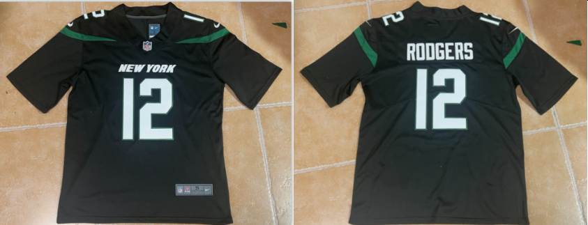 Men's New York Jets #12 Aaron Rodgers Green Vapor Untouchable Limited Stitched Jersey (2) Men's New York Jets #12 Aaron Rodgers Green Vapor Untouchable Limited Stitched Jersey (2)