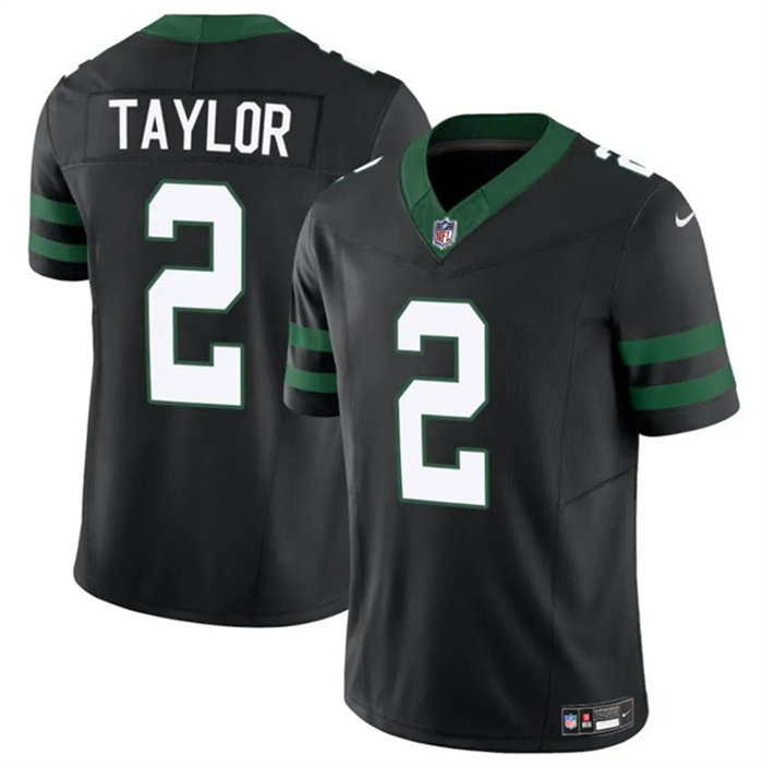 Men's New York Jets #2 Tyrod Taylor Black 2024 F.U.S.E. Vapor Untouchable Limited Stitched Jersey Men's New York Jets #2 Tyrod Taylor Black 2024 F.U.S.E. Vapor Untouchable Limited Stitched Jersey