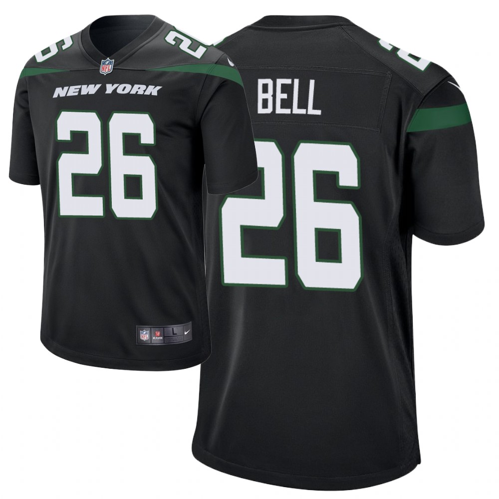 Men's New York Jets #26 Le'Veon Bell black Player Game Men's New York Jets #26 Le'Veon Bell black Player Game