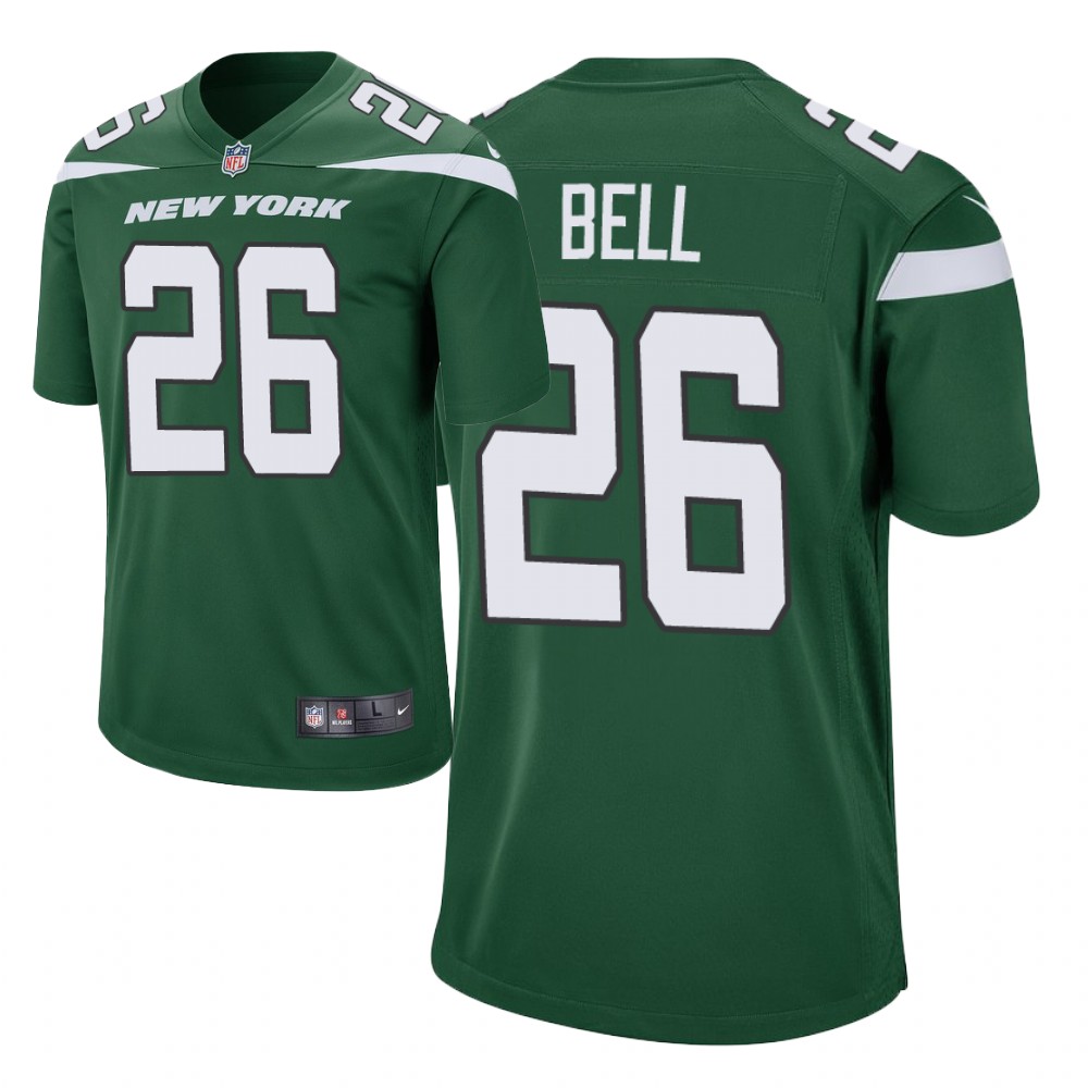 Men's New York Jets #26 Le'Veon Bell green Player Game Jersey Men's New York Jets #26 Le'Veon Bell green Player Game Jersey