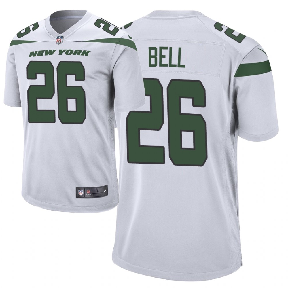 Men's New York Jets #26 Le'Veon Bell white Player Game Men's New York Jets #26 Le'Veon Bell white Player Game