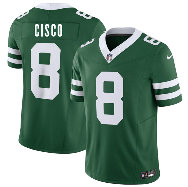 Men's New York Jets #8 Andre Cisco Green 2025 F.U.S.E. Vapor Untouchable Limited Stitched Jersey