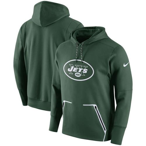 Men's New York Jets Nike Green Champ Drive Vapor Speed Pullover Hoodie Men's New York Jets Nike Green Champ Drive Vapor Speed Pullover Hoodie