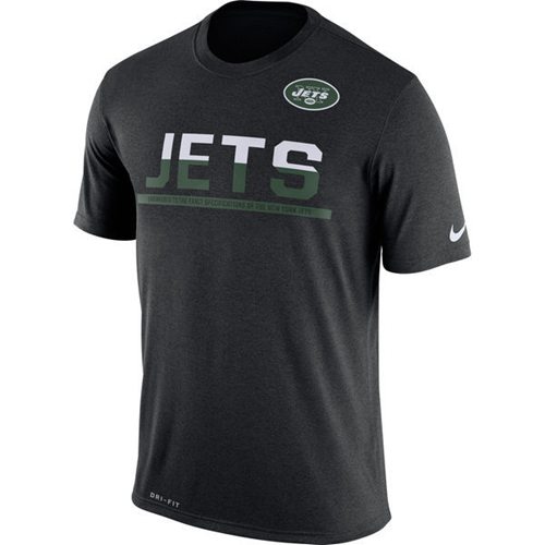 Men's New York Jets Nike Practice Legend Performance T-Shirt Black Men's New York Jets Nike Practice Legend Performance T-Shirt Black