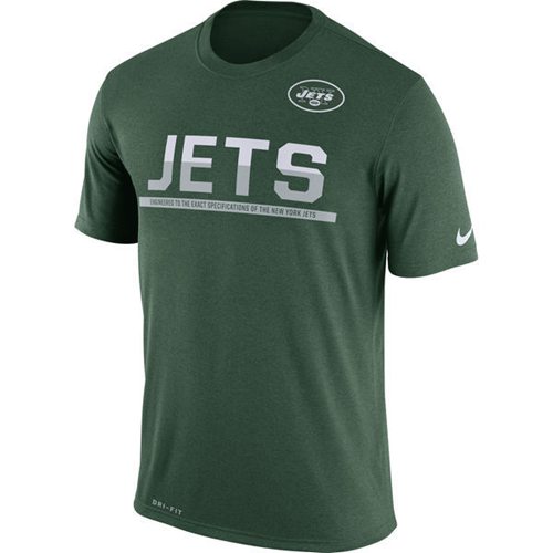 Men's New York Jets Nike Practice Legend Performance T-Shirt Green