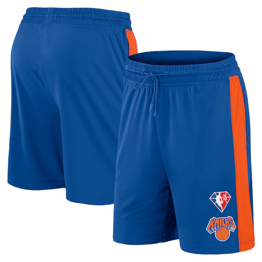 Men's New York Knicks Blue Shorts Men's New York Knicks Blue Shorts