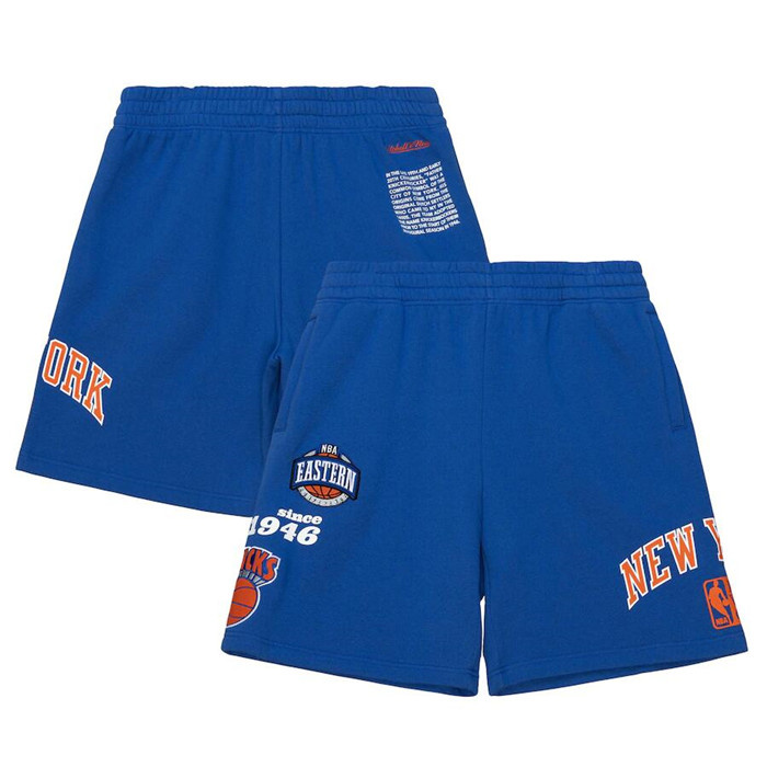 Men's New York Knicks Royal Shorts 002 Men's New York Knicks Royal Shorts 002