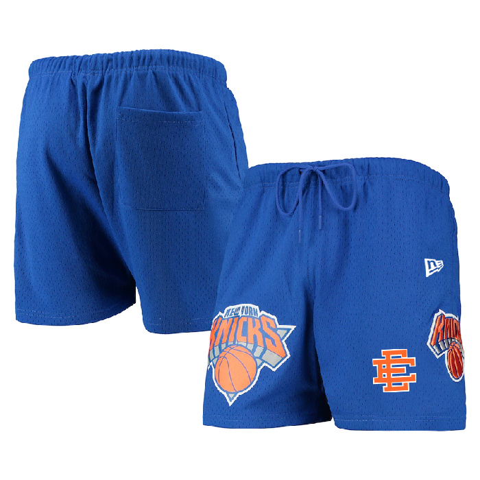 Men's New York Knicks Royal Shorts Men's New York Knicks Royal Shorts