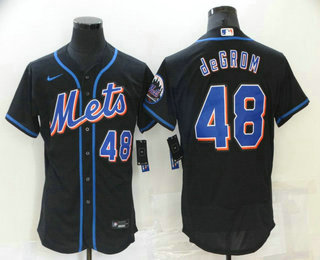 Men's New York Mets #23 Javier Baez Black Stitched MLB Flex Base Nike Jersey Men's New York Mets #23 Javier Baez Black Stitched MLB Flex Base Nike Jersey