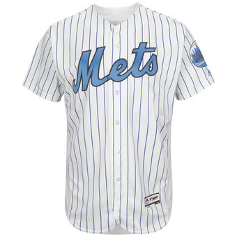 Men's New York Mets Majestic White Father's Day FlexBase Team Jersey