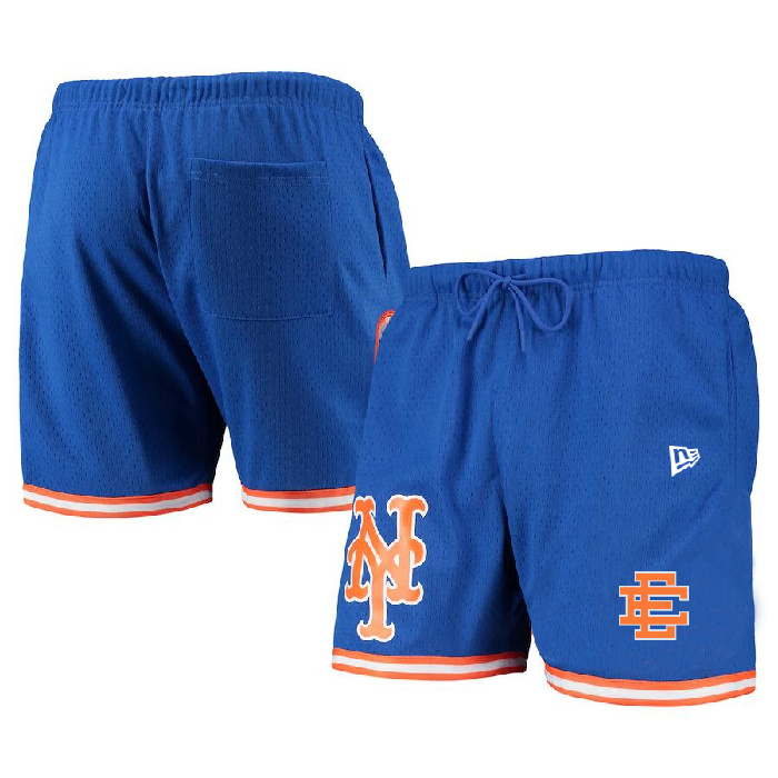 Men's New York Mets Royal Mesh Shorts Men's New York Mets Royal Mesh Shorts