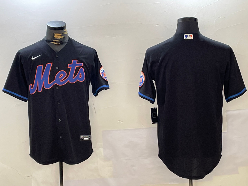 Men's New York Mets Team Big Logo Graphite 2024 City Connect Limited Stitched Baseball Jersey Men's New York Mets Team Big Logo Graphite 2024 City Connect Limited Stitched Baseball Jersey