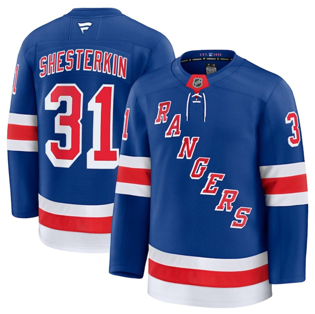Men's New York Rangers Active Player Custom Royal 2024-25 Home Stitched Hockey Jersey Men's New York Rangers Active Player Custom Royal 2024-25 Home Stitched Hockey Jersey