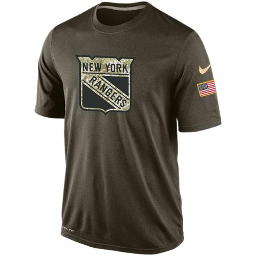 Men's New York Rangers Salute To Service Nike Dri-FIT T-Shirt Men's New York Rangers Salute To Service Nike Dri-FIT T-Shirt