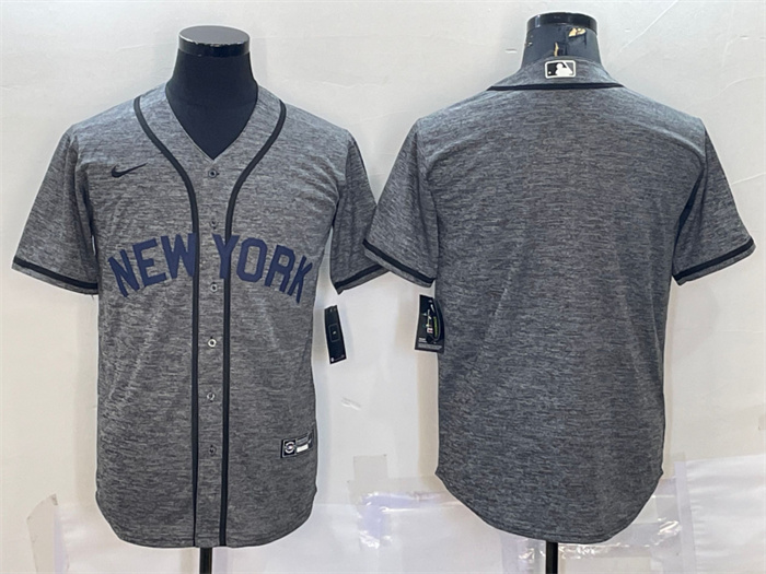 Men's New York Yankees Blank Grey Cool Base Stitched Jersey Men's New York Yankees Blank Grey Cool Base Stitched Jersey