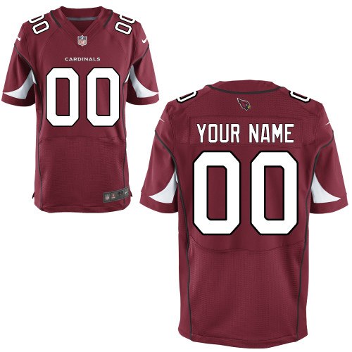 Men's NEW Arizona Cardinals Customized Elite Team Color Jerseys (40-60) Men's NEW Arizona Cardinals Customized Elite Team Color Jerseys (40-60)