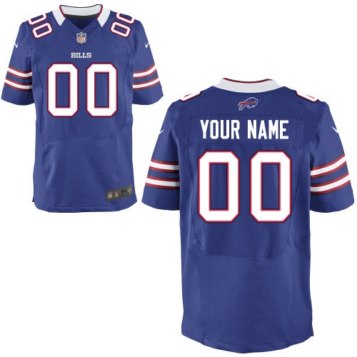 Men's NEW Buffalo Bills Customized Elite Team Color Jerseys (40-60) Men's NEW Buffalo Bills Customized Elite Team Color Jerseys (40-60)