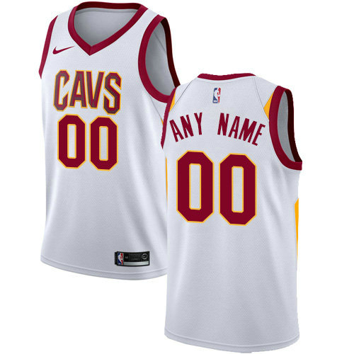 Men's Nike Cleveland Cavaliers Customized Authentic White Home NBA Association Edition Jersey Men's Nike Cleveland Cavaliers Customized Authentic White Home NBA Association Edition Jersey