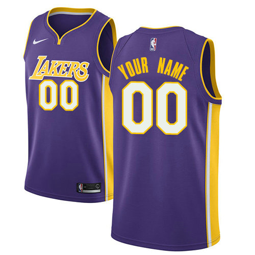 Men's Nike Los Angeles Lakers Customized Authentic Purple NBA Statement Edition Jersey Men's Nike Los Angeles Lakers Customized Authentic Purple NBA Statement Edition Jersey