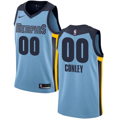 Men's Nike Memphis Grizzlies Customized Authentic Light Blue NBA Jersey Statement Edition Men's Nike Memphis Grizzlies Customized Authentic Light Blue NBA Jersey Statement Edition