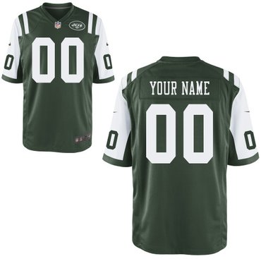 Men's New New York Jets Customized Elite Team Color Jerseys