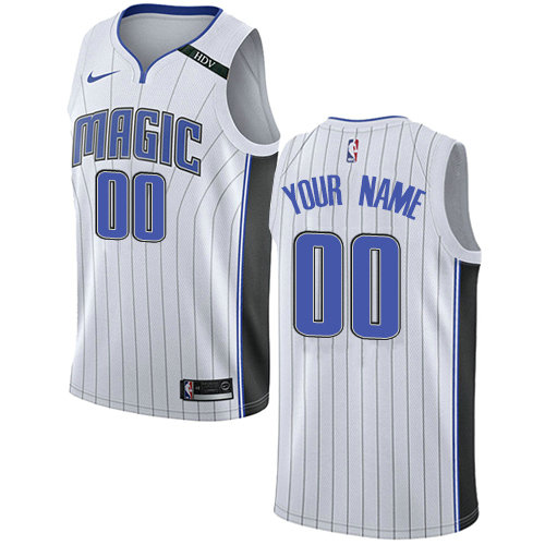 Men's Nike Orlando Magic Customized Authentic White NBA Association Edition Jersey Men's Nike Orlando Magic Customized Authentic White NBA Association Edition Jersey