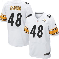 Men's Nike Pittsburgh Steelers Bud Dupree White Elite Jersey