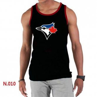 Men's Nike Toronto Blue Jays Sideline Legend Logo Tank Top Black Men's Nike Toronto Blue Jays Sideline Legend Logo Tank Top Black