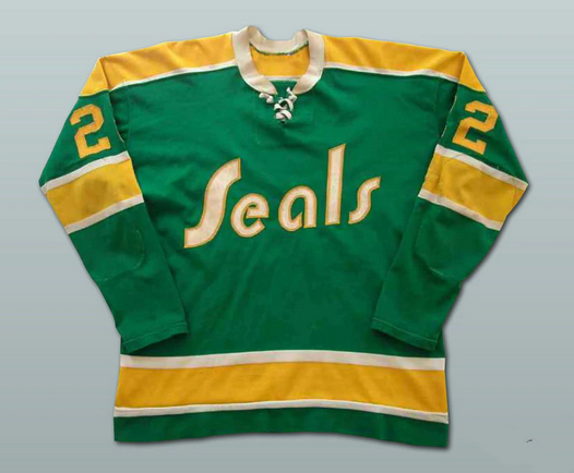 Men's Oakland Seals Customized Green Stitched Jersey Men's Oakland Seals Customized Green Stitched Jersey