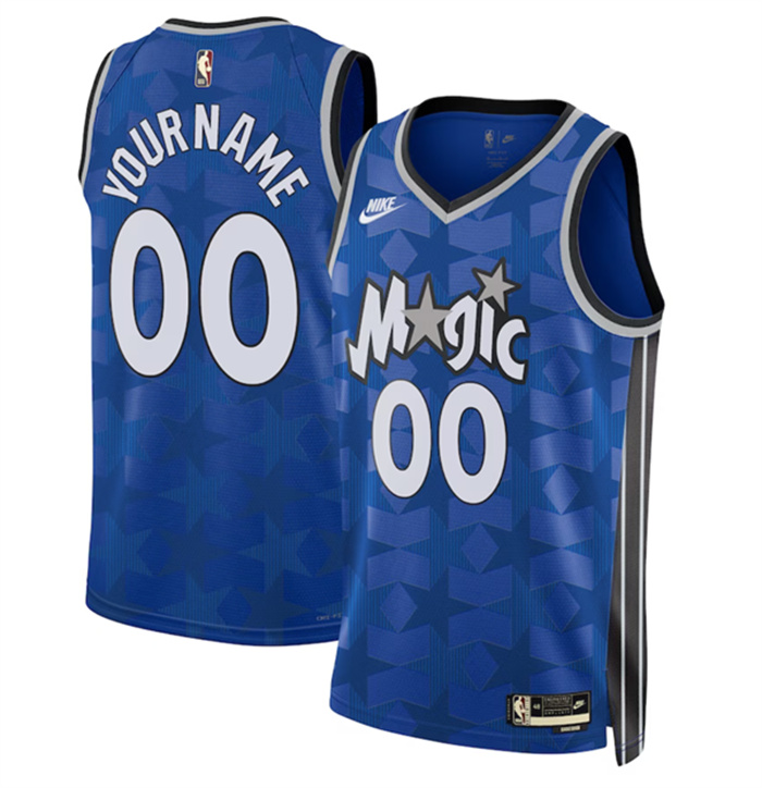 Men's Orlando Magic Active Player Custom Blue 2023 24 Classic Edition Stitched Basketball Jersey Men's Orlando Magic Active Player Custom Blue 2023 24 Classic Edition Stitched Basketball Jersey
