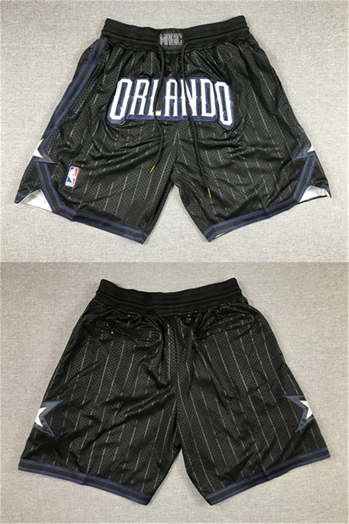 Men's Orlando Magic Black Shorts(Run Small) Men's Orlando Magic Black Shorts(Run Small)