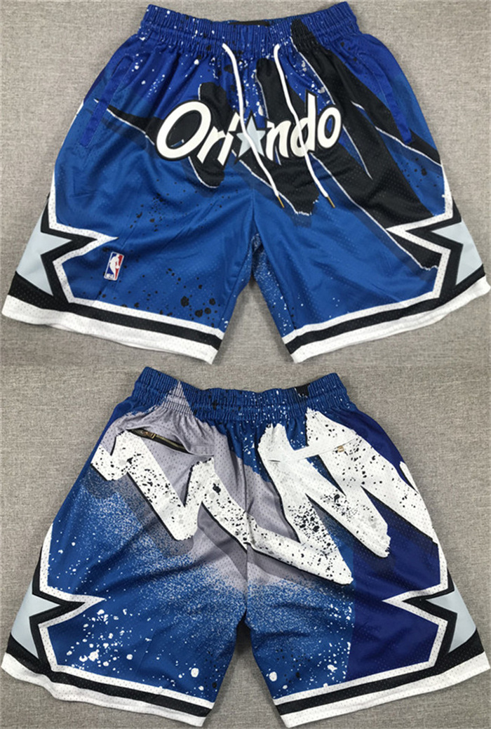 Men's Orlando Magic Blue Shorts(Run Small) Men's Orlando Magic Blue Shorts(Run Small)