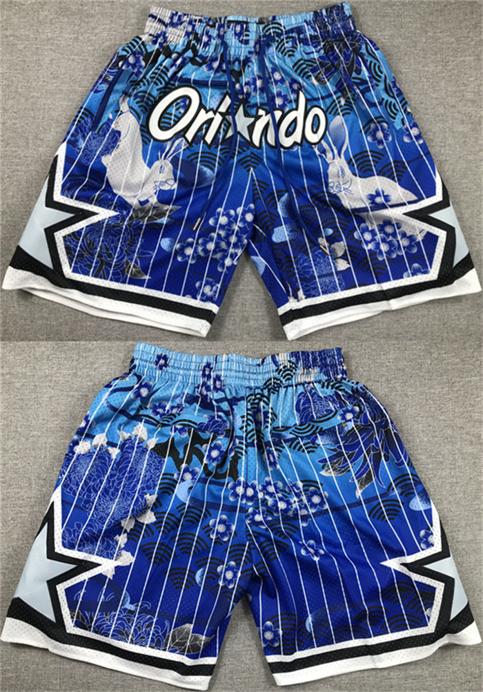Men's Orlando Magic Blue Shorts(Run Small) Men's Orlando Magic Blue Shorts(Run Small)